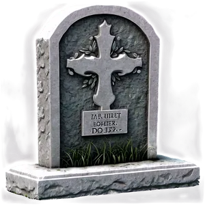 Modern Tombstone PNG Cph