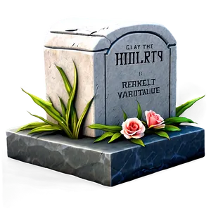 Modern Tombstone PNG Mps