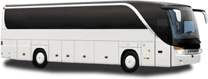 Modern Tourist Coach Bus PNG image