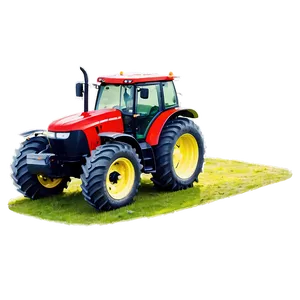 Modern Tractor Png Cep76 PNG image