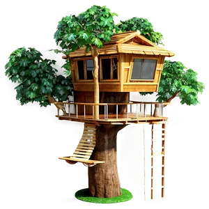 Modern Tree House Png 41 PNG image