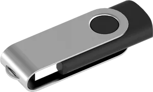 Modern U S B Flash Drive PNG image