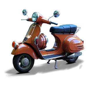 Modern Vespa Motorcycle Png 06252024 PNG image