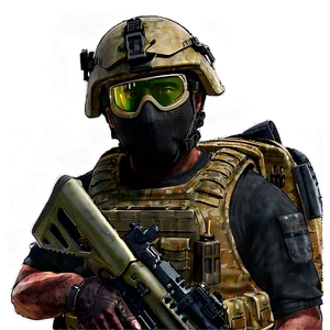 Modern Warfare Soldiers Png 06122024 PNG image