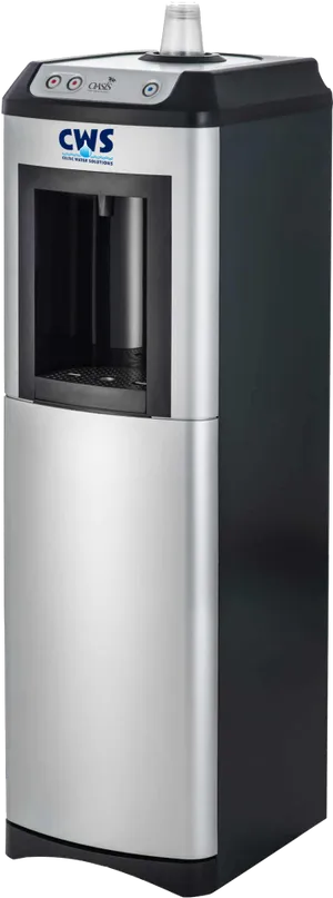Modern Water Dispenser Unit C W S Brand PNG image