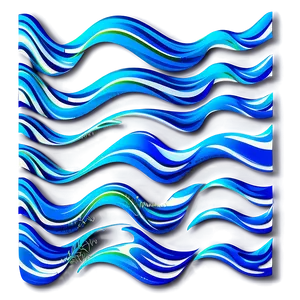 Modern Wave Pattern Png 06272024 PNG image