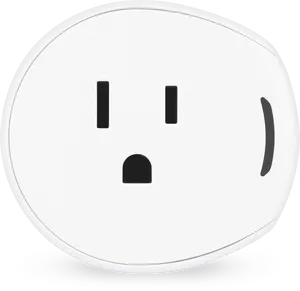 Modern White Electrical Outlet PNG
