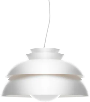 Modern White Pendant Light