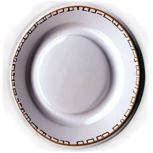 Modern White Plate Png 33 PNG image