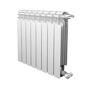 Modern White Radiator Isolated PNG image