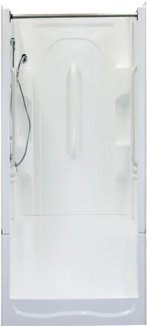 Modern White Shower Unit