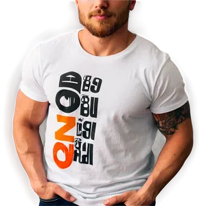 Modern White T-shirt Mockup PNG 87 PNG