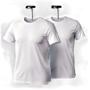 Modern White T-shirt Mockup PNG Fnr