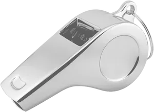 Modern White Whistle