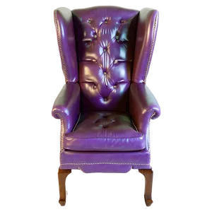 Modern Wingback Chair PNG 26