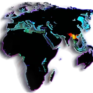 Modern World Map Png 11 PNG image