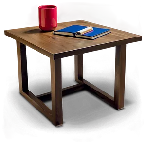 Modernist Square Table PNG Lil