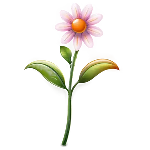 Modest Flower Artwork PNG Slu38 PNG