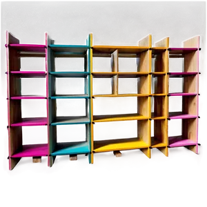 Modular Bookshelf PNG 51