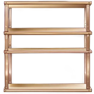 Modular Empty Bookshelf PNG Shn PNG