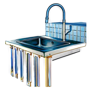 Modular Kitchen Sink PNG Blb45 PNG