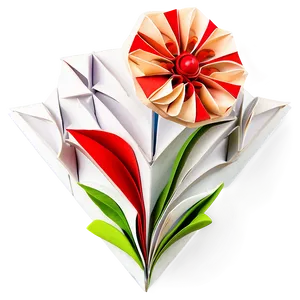 Modular Origami Flower PNG Jwi PNG