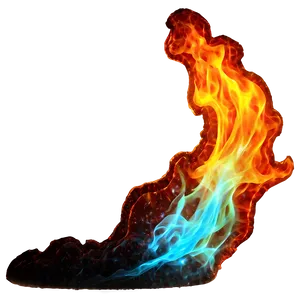 Molten Fire Effect PNG Wpm52 PNG