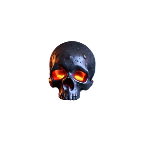 Molten Lava Skull PNG 5 PNG