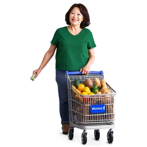 Mom At Grocery Store Png Hog9 PNG image