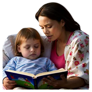 Mom Bedtime Story Png Jnt PNG image