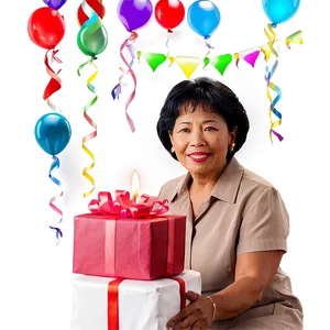 Mom Birthday Celebration Png 41 PNG image
