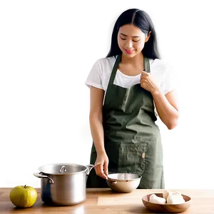 Mom Cooking In Kitchen Png Hev22 PNG image