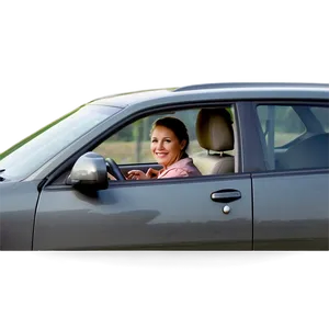 Mom Driving Car Png Fln PNG image