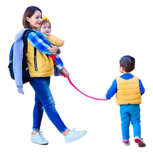 Mom Holding Hands Child Png 05232024 PNG image