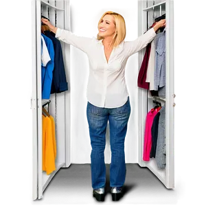 Mom Organizing Closet Png Dmr PNG image