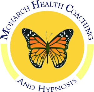 Monarch Butterfly Health Logo PNG image