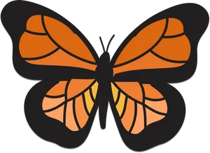 Monarch Butterfly Illustration PNG image
