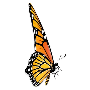 Monarch Butterfly In Garden PNG Vyj66 PNG