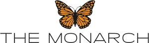 Monarch Butterfly Logo Design PNG image