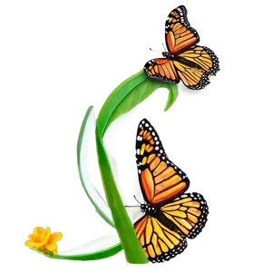 Monarch Butterfly Migration PNG Oby PNG