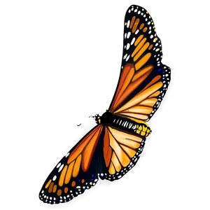Monarch Butterfly Side View Png Upw PNG image