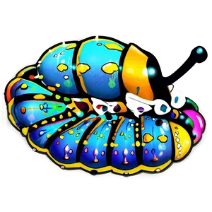 Monarch Caterpillar PNG Sco41