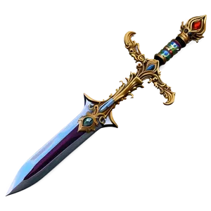 Monarch's Ceremonial Sword Png 95 PNG image