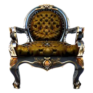 Monarch's Luxury Chair Png 06262024 PNG image