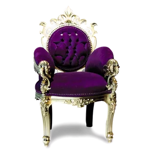 Monarch's Luxury Chair Png 06262024 PNG image