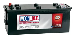 Monbat Heavy Duty Car Battery PNG image