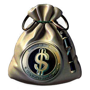 Money Bag And Keys PNG 30 PNG