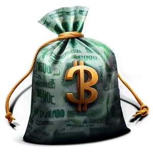 Money Bundle Bag Png 63 PNG image