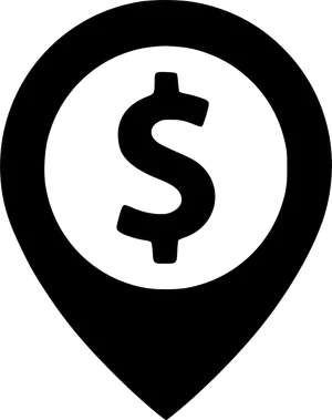 Money Location Icon PNG image