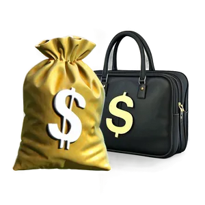 Money Sign And Bag Png Jhi PNG image